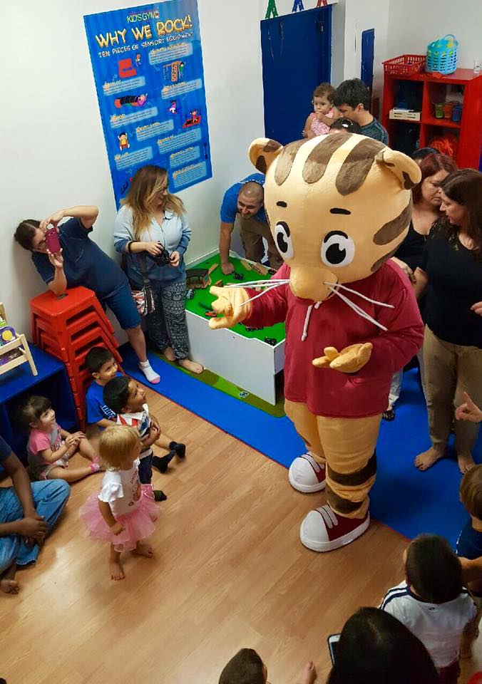 character event at the gym